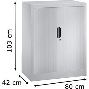 Produktbild für Rollladenschrank CP-Möbel Omnispace, aus Metall