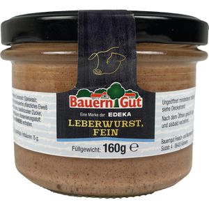Wurstkonserve BauernGut Leberwurst fein