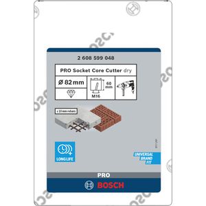 Produktbild für Bohrkrone Bosch PRO Diamant-Dosensenker, M16