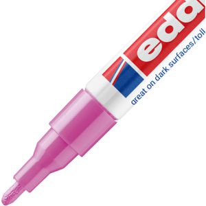 Produktbild für Lackmarker Edding 751, wasserfest &amp; permanent, rosa