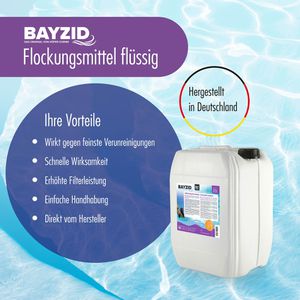 Produktbild für Flockungsmittel Höfer-Chemie Bayzid Poolclear, flüssig
