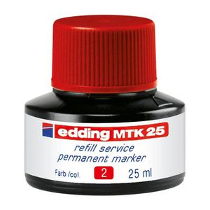 Nachfülltusche Edding MTK25, rot