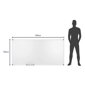 Produktbild für Whiteboard Maul 2000 MAULpro 63058, 100 x 200 cm