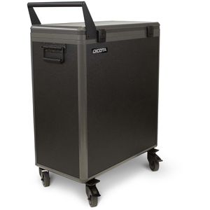 Produktbild für Tabletwagen Dicota Lade-Trolley, D32005, schwarz / grau