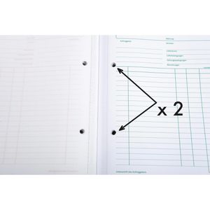 Produktbild für Lieferscheinbuch Exacompta 258B, A5