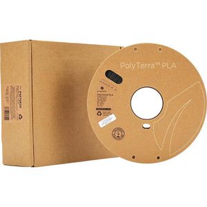 Produktbild für Filament Polymaker PolyTerra, PLA, schwarz