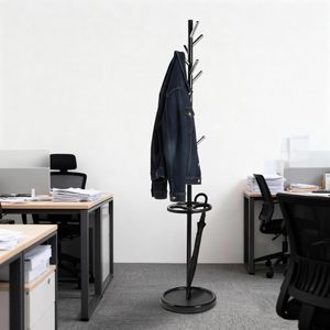 Produktbild für Garderobenständer Böttcher-AG schwarz