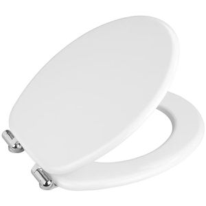 Produktbild für WC-Sitz Wenko Urbino 22885100, oval, aus Holz
