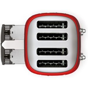 Produktbild für Toaster Smeg TSF03RDEU 50er Retro Style