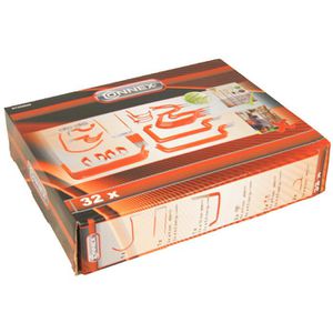 Produktbild für Wandhaken Connex Set DY250829, Metall, 32-teilig