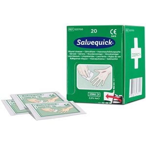 Wundreinigungstücher Salvequick 3237, alkoholfrei