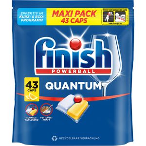 Produktbild für Spülmaschinentabs finish Quantum Powerball Citrus, All in 1