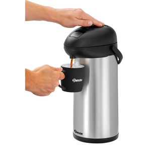 Produktbild für Thermoskanne Bartscher 5L, 150993, Edelstahl