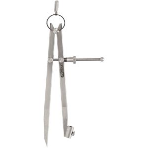 Anreißzirkel KS-Tools 300.0402, für Leder, mit Bleistifthalter