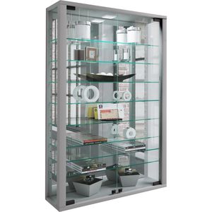 Produktbild für Glasvitrine VCM Vitrosa Mini, mit Spiegelrückwand, hängend