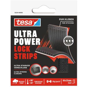 Klettband Tesa Ultra Power Lock Strips 55234