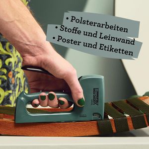 Produktbild für Handtacker Rapid Ergonomic R53 Skog, 5001614