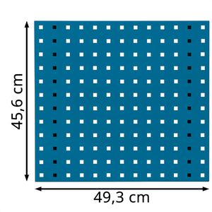 Produktbild für Werkzeugwand ADB 23096, blau, aus Metall