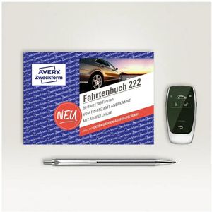 Produktbild für Fahrtenbuch Zweckform 222-3P, A6 quer