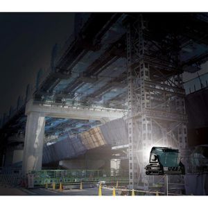 Produktbild für Baustrahler Makita DEADML809, LED, für 18 V Akkus