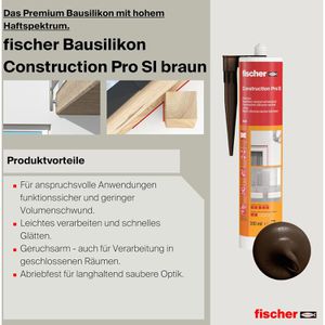 Produktbild für Silikon Fischer Premium, DBSA, braun