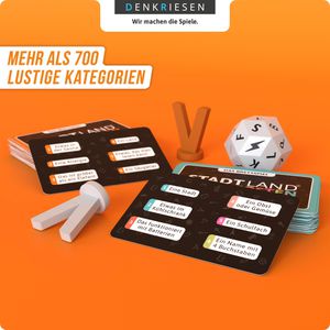 Produktbild für Brettspiel Denkriesen Stadt Land Vollpfosten