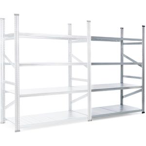 Anbauregal GEWE 618A4R, 4 Metallböden