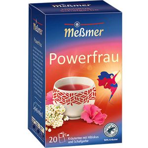 Tee Meßmer Powerfrau