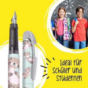 Produktbild für Füller Online College II Otter, Feder M