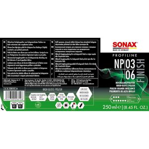 Produktbild für Autopolitur Sonax Profiline NP 03-06