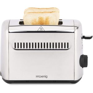 Produktbild für Toaster H.Koenig TOS9, mit 7 Röststufen und Auftaufunktion