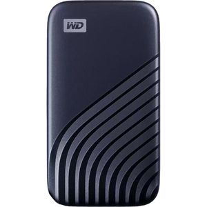 Produktbild für Festplatte WesternDigital My Passport SSD, blau