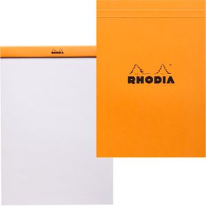 Notizblock Rhodia 18000C, orange, A4