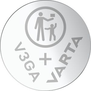 Produktbild für Knopfzelle Varta V3GA / LR41 / LR736 / AG3