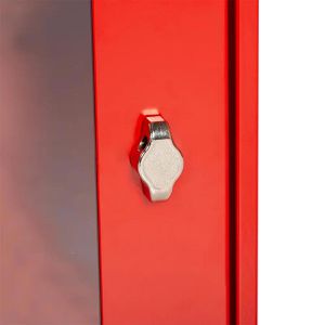 Produktbild für Defibrillator-Schrank Lüllmann 620254 rot, indoor