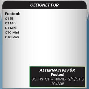Produktbild für Staubsaugerbeutel McFilter FE 15, 430240157