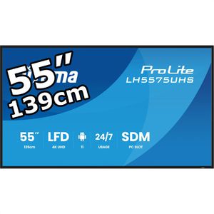Digital-Signage Iiyama ProLite LH5575UHS-B2AG, 54,6 Zoll