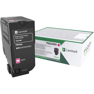 Toner Lexmark 75B20M0 Prebate, magenta