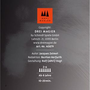Produktbild für Kartenspiel Drei-Magier 40879, Dodelido