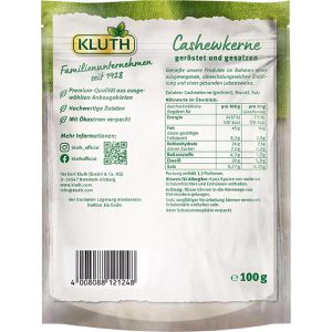 Produktbild für Cashewkerne Kluth ganze Nüsse