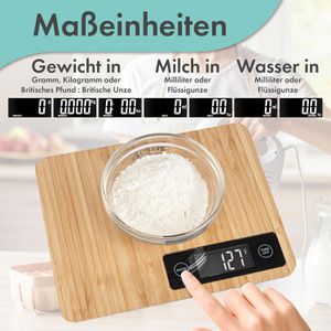 Produktbild für Küchenwaage Proficook PC-KW 1271, Tara-Funktion, Teilung 1 g