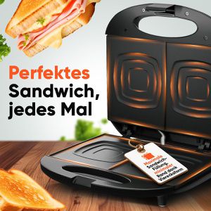 Produktbild für Sandwichmaker Clatronic ST 3814