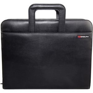 Produktbild für Schreibmappe Monolith 2879, schwarz, Kunstleder