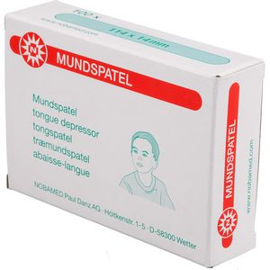 Produktbild für Holzspatel Nobamed Mundspatel