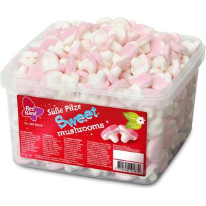 Schaumzucker Red-Band Süße Pilze