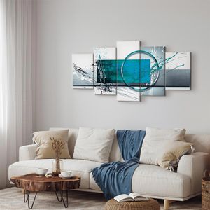 Produktbild für Wandbild Artgeist Türkise Expression