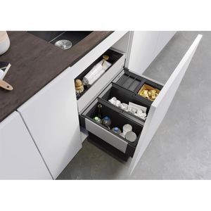 Produktbild für Einbaumülleimer BLANCO Select II 60/4 Orga, 526211