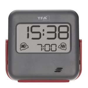 Wecker TFA 60.2031.10 Buzz grau, digital