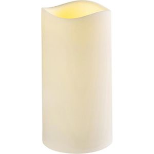 LED-Kerze lights4fun outdoor creme