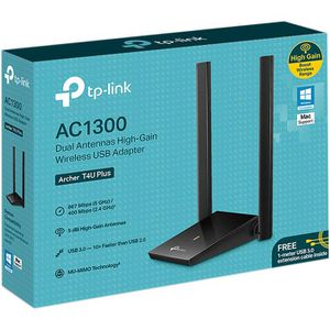 Produktbild für WLAN-Adapter TP-Link Archer T4U Plus, AC1300, USB 3.0
